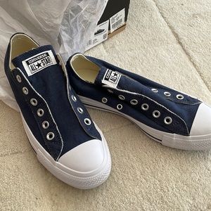 Converse slip on sneakers